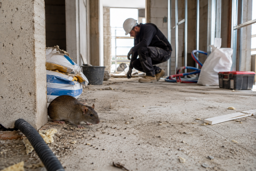 Quels nuisibles peuvent être présents sur un chantier ?